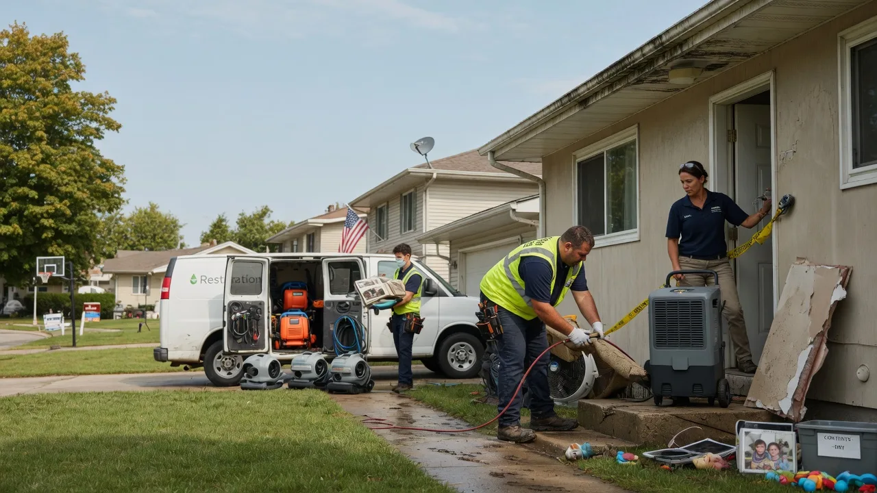 Water Damage Restoration in Brook Park, MN near me